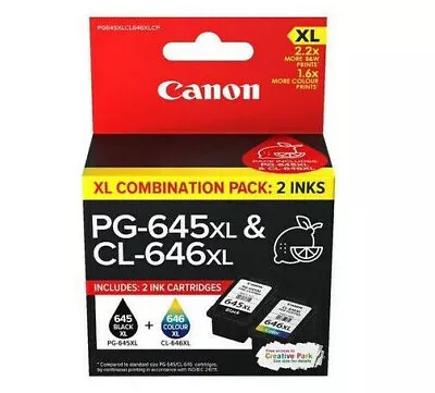 Genuine Canon PG 645XL / CL 646XL Combination Pack • $45