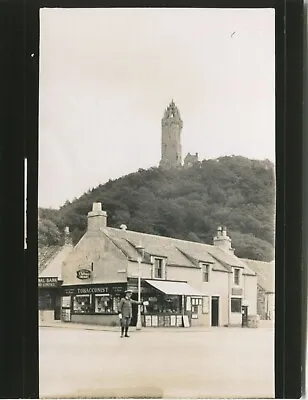 WALLACE MONUMENT CAUSEWAYHEAD POST OFFICE STIRLING - Stirlingshire Postcard • £8
