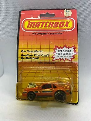 Matchbox Mustang GT Orange MB74 1983 • $9.99