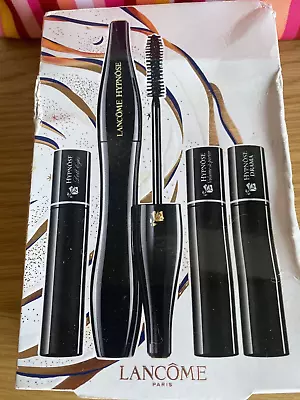 LANCOME Hypnose Mascara X 4 Gift Set  Drama  Doll Eyes Volume-a-Porter BRAND NEW • £39