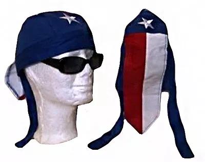 State Of Texas TX Lonestar  Doo Rag Do Rag Skull Cap Head Wrap • $9.88