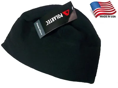 Usgi Polartec Navy Microfleece Cap Black Polartec Hat Army Fleece Cap Beanie Ecw • $16.48