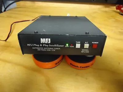 MFJ-939 Plug & Play 200 Watt Autotuner 1.8-30 MHz • $51