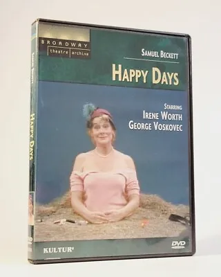 $29.50 • Buy Happy Days (DVD, 2003/ 1980) LNC W/ Insert Tested! Samuel Beckett, Kultur OOP 