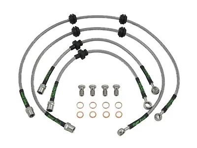 Vauxhall Astra Mk4 Mk5 2.0 Sxi Sri S/steel Braided Brake Lines Hoses Vv • $87.02