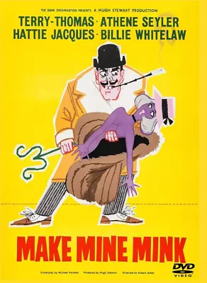 Make Mine Mink  DVD 1960 Comedy Classic Terry Thomas • $8.69