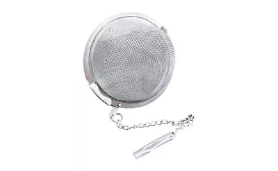 Tea Ball Stainless Steel Tea Infuser Mesh Tea Ball Tea Strainers With Chain • $7.45