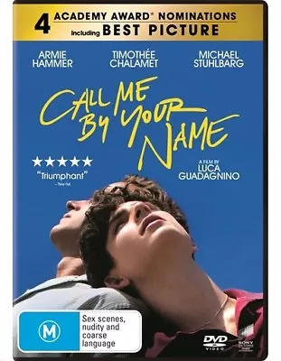 Call Me By Your Name : NEW DVD • $14.96