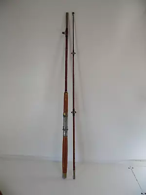 Vintage Montague Split Bamboo Salt Water Fishing Pole 73  • $149.99