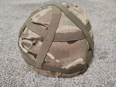 Genuine British Army Ballistic MK 6 Combat Helmet & MTP Cover - Size Small • £40