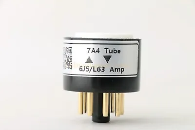 PAIR 2PC 7A4 Replace 6J5 L63 6P5 Tube Converter Adapter • $22