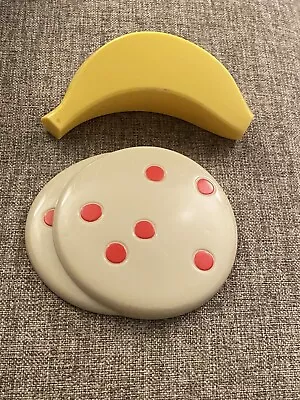 Dora's Talking Kitchen Fisher-Price Replacement Food Part Cookie Banana • $9.99