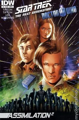 Star Trek The Next Generation Doctor Who Assimilation Squared #3B FN 2012 • £2.85