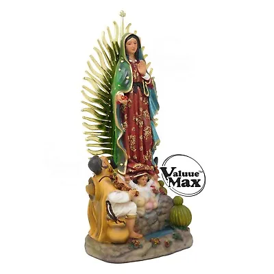 ValuueMax™ Our Lady Of Guadalupe Statue Finely Detailed Resin 12 Inch Tall  • $52