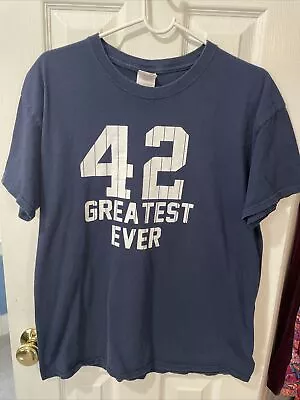 Mariano Rivera New York Yankees Greatest Ever Men’s Blue Shirt Large • $11.99