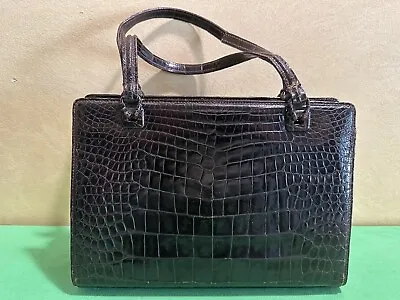 Mark Cross Alligator Vintage Bag • $185