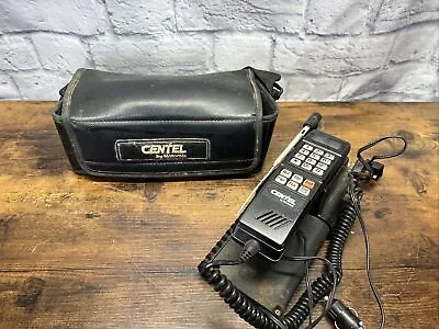 VINTAGE Centel Motorola Cellphone Car Phone Mobile Brick 1992 Zach Morris • $29.99