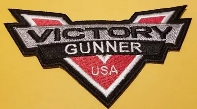 GUNNER Victory Motorcycles USA Embroidered Patch * • $7.65