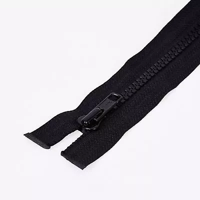 £5.49 • Buy Heavy Duty ZIP YKK Open End No 5 Black Plastic Teeth Jacket Coat Boot 6- 51 Inch