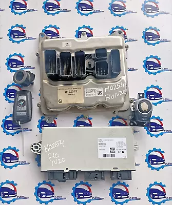 BMW ECU 8606777 528i F10 Lci 2014 Electric Turbo N20 B20A Complete Set • $400