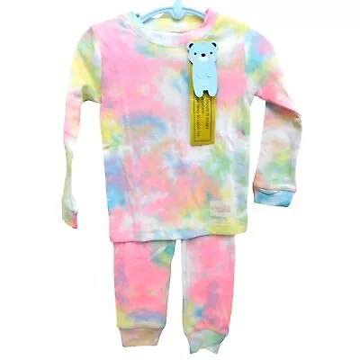 NWT Vaenait Baby Tie Dye 2-Piece Pajamas PJs Child Size 2T • $14