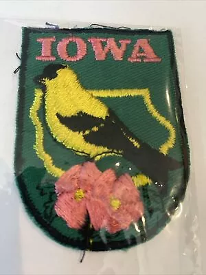 Vintage State Of Iowa Souvenir Patch. Never Used • $8