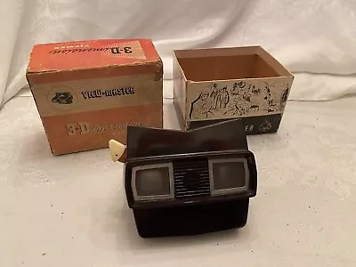 Vintage 1950s VIEW-MASTER Model E Original Box Sawyer's Portland ORE • $14.95