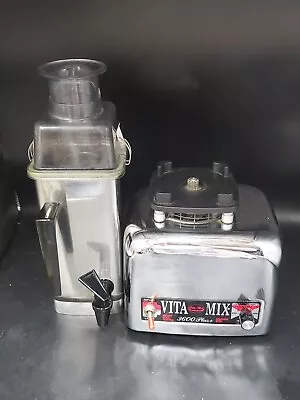 Vintage Vitamix 3600 Plus Blender Mixer Stainless Steel Tested Working • $85