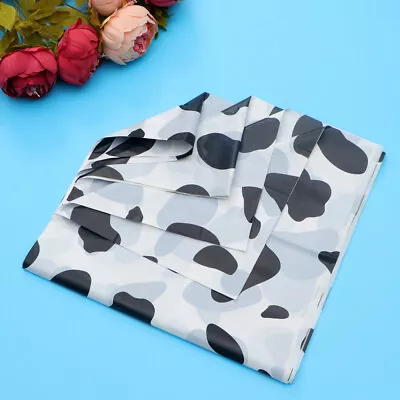  2 Pcs Party Table Covers Printing Tablecloth Cow Tables Dining Decor Dinner • £12.88