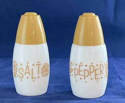 Gemco Westinghouse Salt & Pepper Shakers Gold Butterfly Design • $16.99