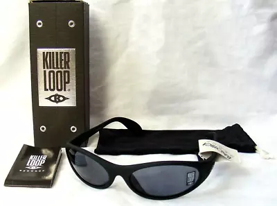 Sunglasses KILLER LOOP THE FIX Made Italy K1110 Matte Black N3 Lens ~Women's NEW • $22.95