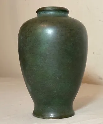 Antique 19th Century Japanese Patinated Bronze Bronze Meiji Period Vase Asian • $339.99