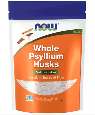 Now Foods Whole Psyllium Husk 16 Oz. • $10.99