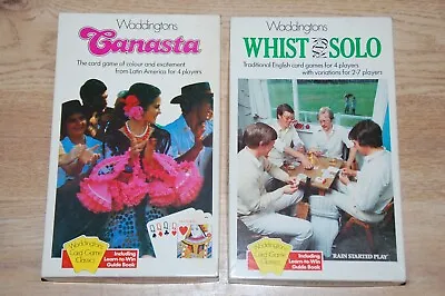 Vintage Waddingtons Canasta - Whist & Solo - Card Games • £6.50