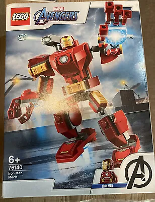 £0.99 • Buy LEGO Marvel Avengers: (76140) Iron Man Mech Complete With Box And Instructions