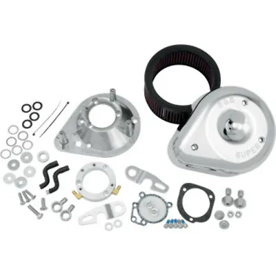 S&S Cycle Silver Teardrop Air Filter Cleaner Kit 1991-2006 Sportster XL 17-0448 • $289.95