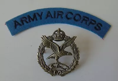 Army Air Corps Cap Badge & Shoulder Title • £7.99
