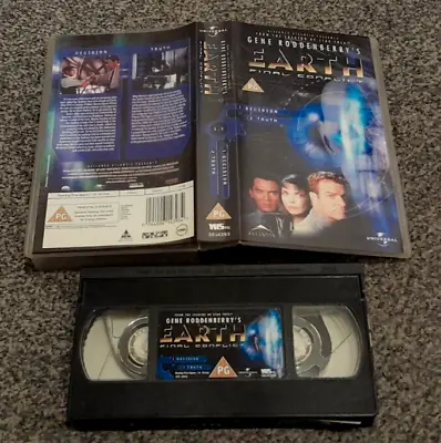 Gene Roddenberry's Earth Final Conflict 1.1 Decision Truth Sci Fi Pal Vhs Video • £10