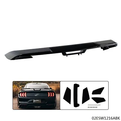 Rear Trunk Spoiler Wing Glossy Black Fit For 15-2020 Ford Mustang S550 GT Style • $68.01