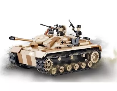 Cobi Small Army Stug  Sturmgeschütz WWII Tank #2465 No Box No Instructions  • $79.95