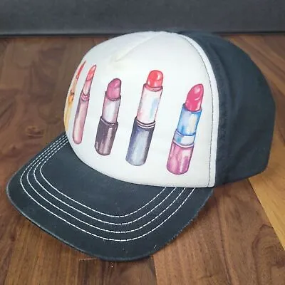 ELEMENT Lipstick Print Adjustable Foam Front Skateboarding Snapback Hat • $10