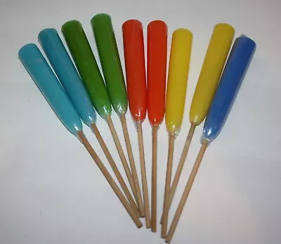 Garden Torch Candles Flares On Sticks Lot Of 9 10  • £18.26
