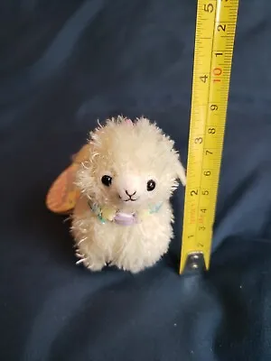 AMUSE AlPaccaso 3  Yellow Alpaca Stuffed Plush Toy Keychain From Japan NWT • $10