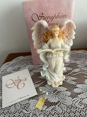 Vintage Roman Seraphim Classics Collectible Angel Melody Heavens Song Figurine • $24.99