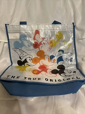 NEW Disney Mickey Mouse The True Original Celebrating 90 Years Reusable Tote Bag • $15