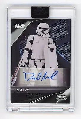 DAVID ACORD Voice Of FN-2199 2023 Topps Chrome Black Star Wars A-DA AUTO B • $24.99