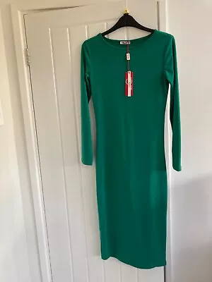 NEW : Size S : 10 : Green Dress : BNWT  • £2.50