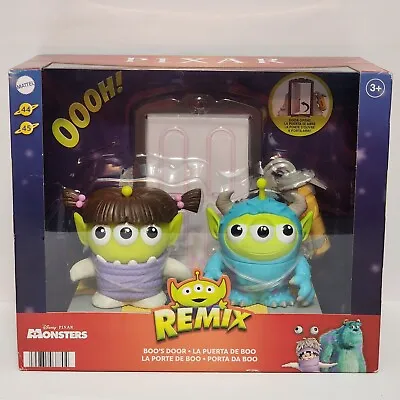 Mattel Disney Pixar Monsters Inc. Alien Remix Boo's Door Boo And Sully • $29.99