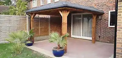 Lean To Wooden Gazebo *****3 Sizes Available***** Fully Installed • £2595