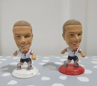 Corinthian Microstars David Beckham England Red And White Base 2004 • £5